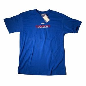 Vintage NFL New York Giants Lee Logo Athletic Embroidered T-shirt Size Large‎